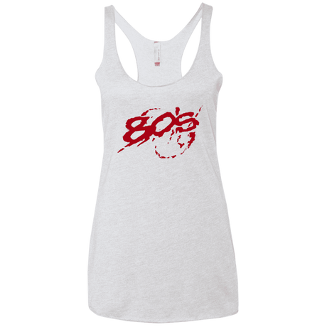 T-Shirts Heather White / X-Small 80s 300 Women's Triblend Racerback Tank
