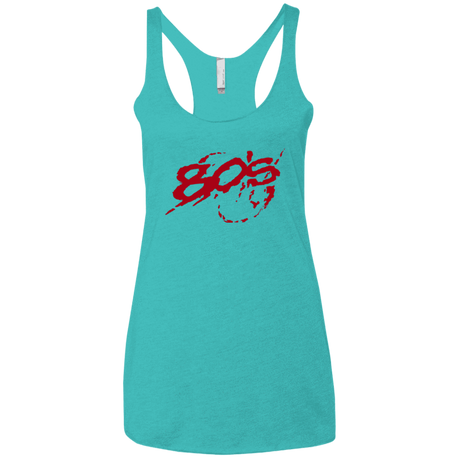T-Shirts Tahiti Blue / X-Small 80s 300 Women's Triblend Racerback Tank