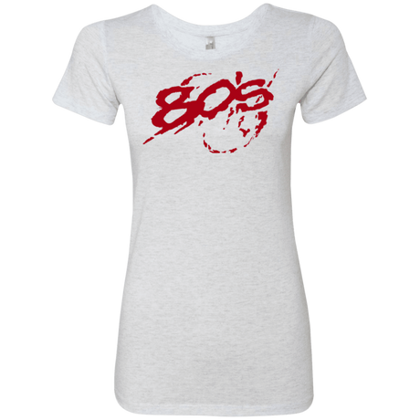 T-Shirts Heather White / Small 80s 300 Women's Triblend T-Shirt