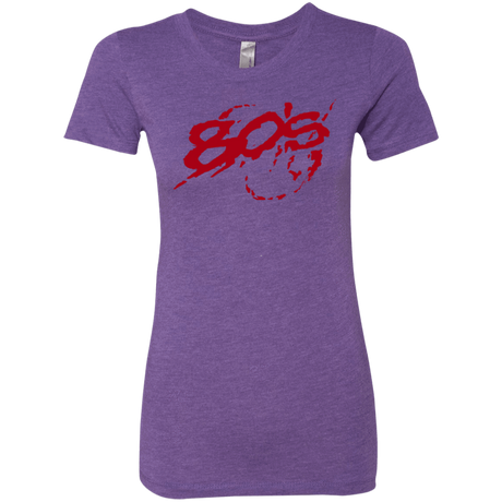 T-Shirts Purple Rush / Small 80s 300 Women's Triblend T-Shirt