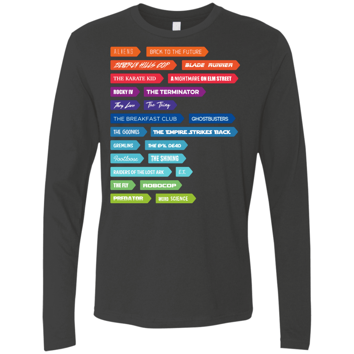 T-Shirts Heavy Metal / S 80s Classics Men's Premium Long Sleeve