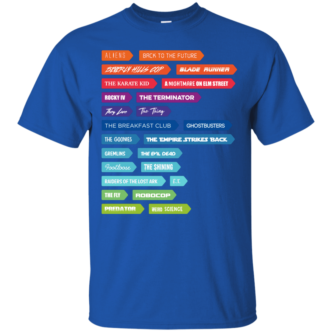 T-Shirts Royal / S 80s Classics T-Shirt