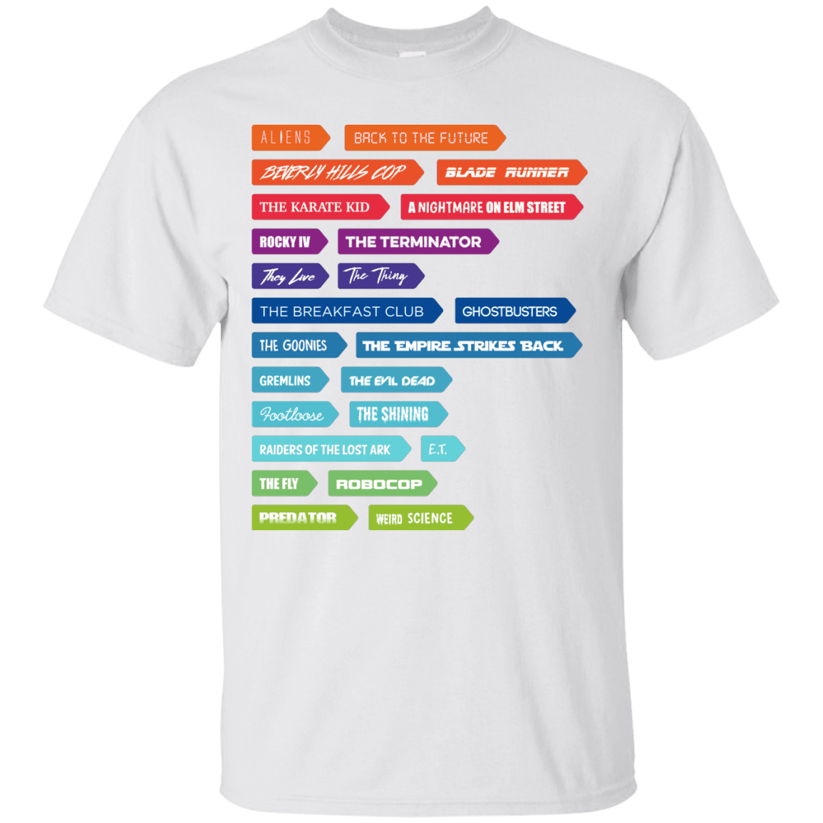 T-Shirts White / S 80s Classics T-Shirt