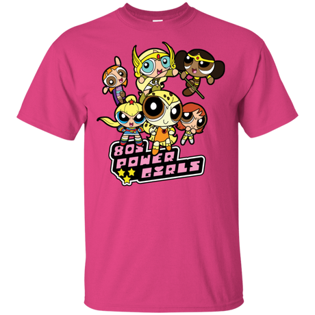 T-Shirts Heliconia / S 80s Power Girls T-Shirt
