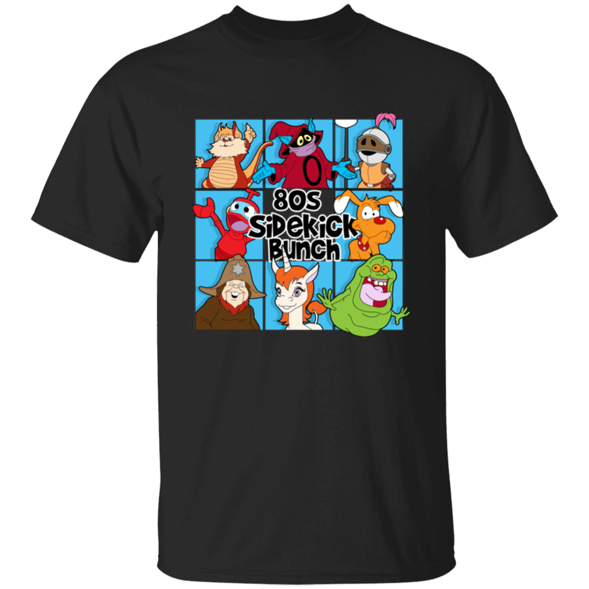 T-Shirts Black / S 80s Sidekick Bunch T-Shirt