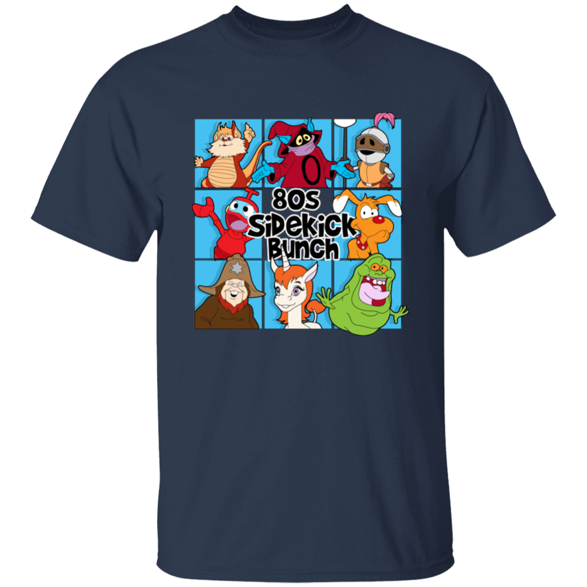 T-Shirts Navy / S 80s Sidekick Bunch T-Shirt