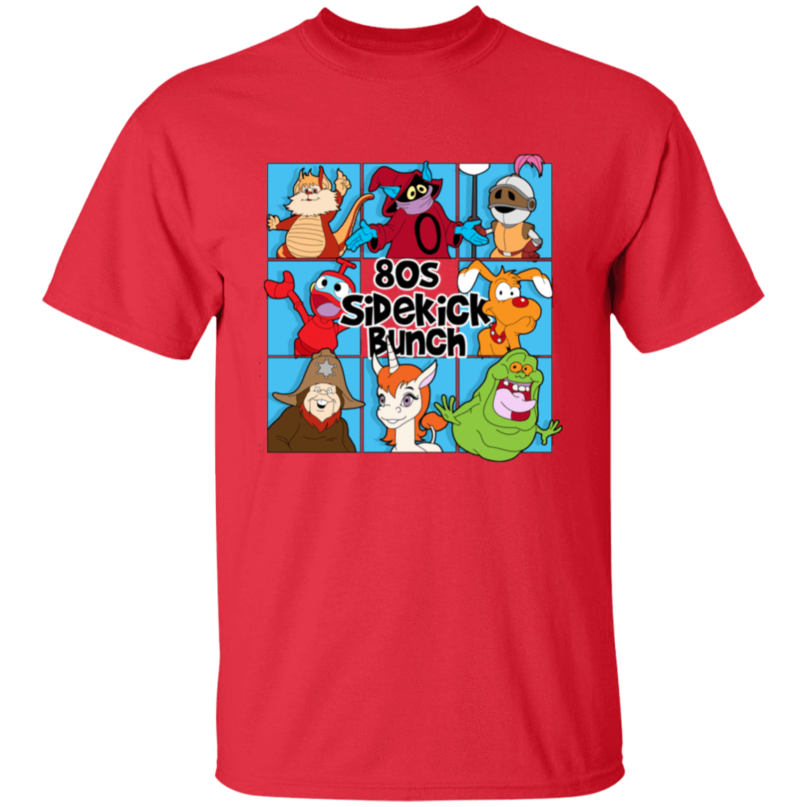 T-Shirts Red / S 80s Sidekick Bunch T-Shirt