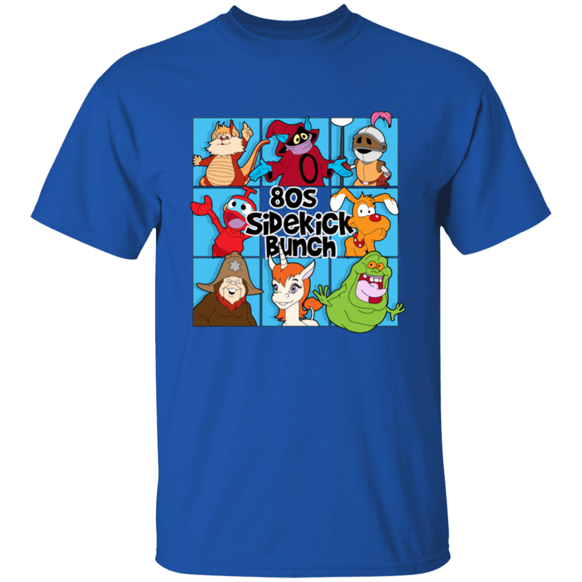 T-Shirts Royal / S 80s Sidekick Bunch T-Shirt