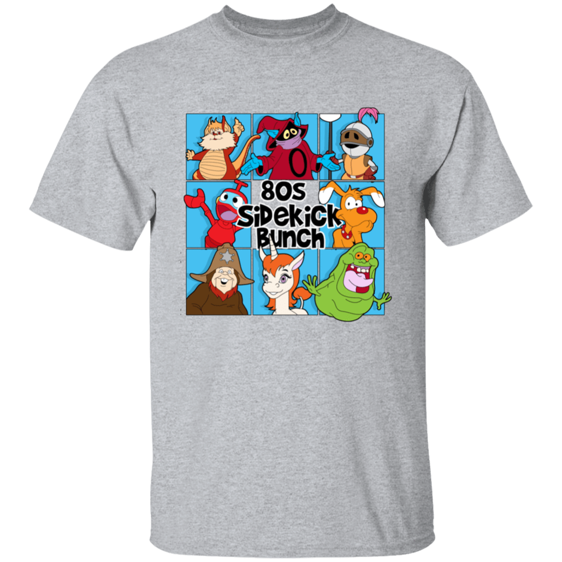 T-Shirts Sport Grey / S 80s Sidekick Bunch T-Shirt