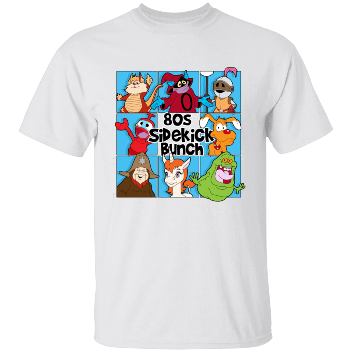 T-Shirts White / S 80s Sidekick Bunch T-Shirt