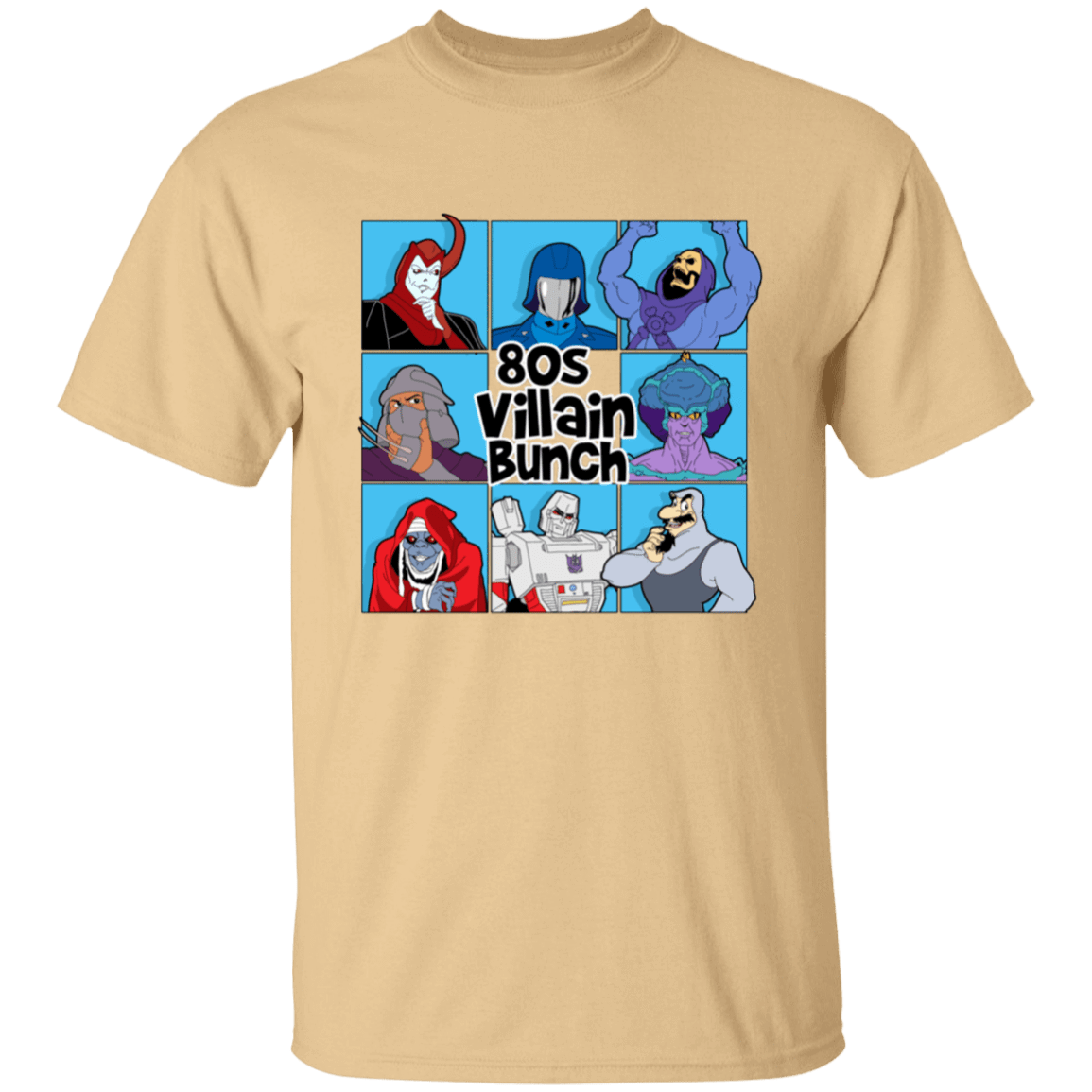 T-Shirts Vegas Gold / S 80s Villians Bunch T-Shirt