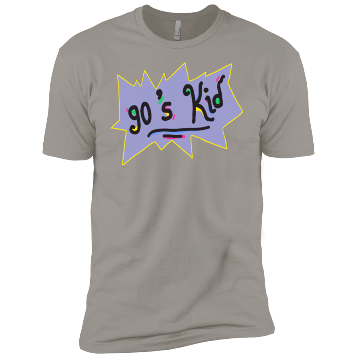 T-Shirts Light Grey / YXS 90's Kid Boys Premium T-Shirt