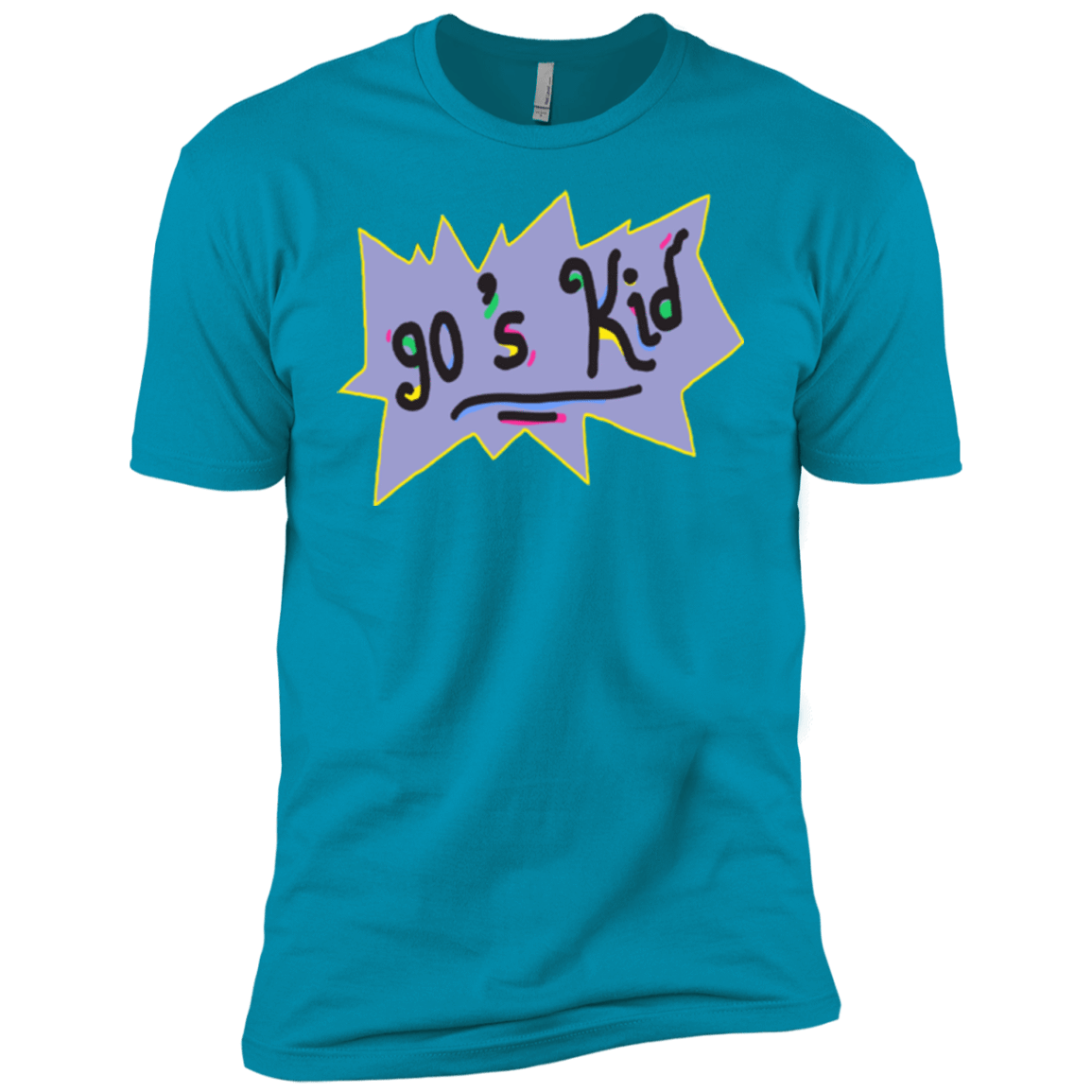 T-Shirts Turquoise / YXS 90's Kid Boys Premium T-Shirt