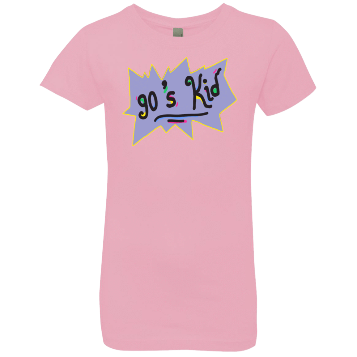 T-Shirts Light Pink / YXS 90's Kid Girls Premium T-Shirt
