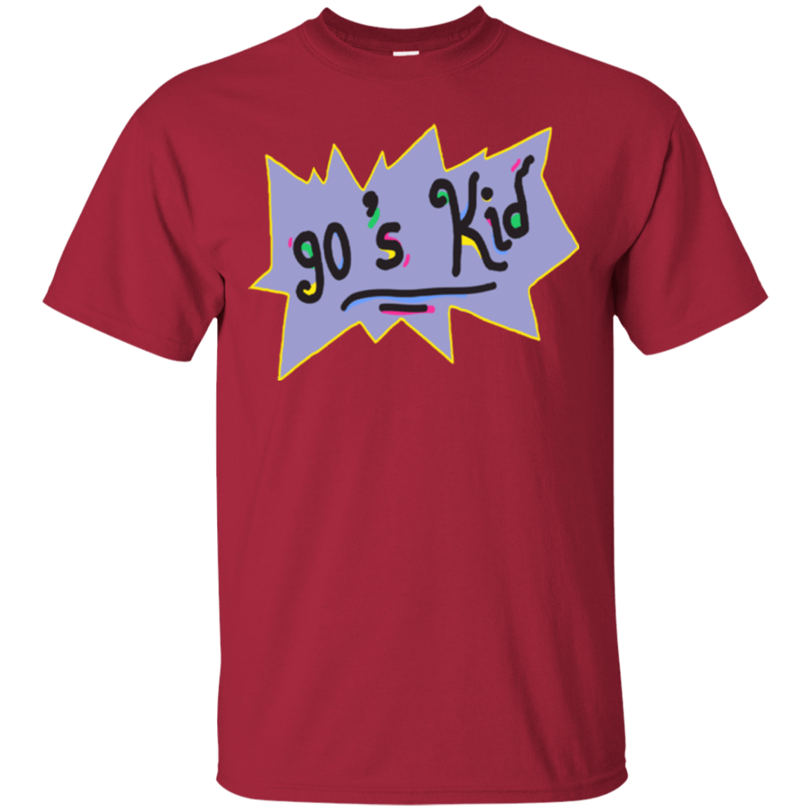 T-Shirts Cardinal / Small 90's Kid T-Shirt