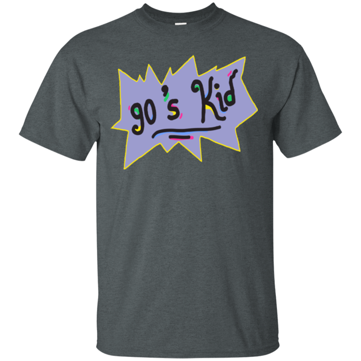 T-Shirts Dark Heather / Small 90's Kid T-Shirt