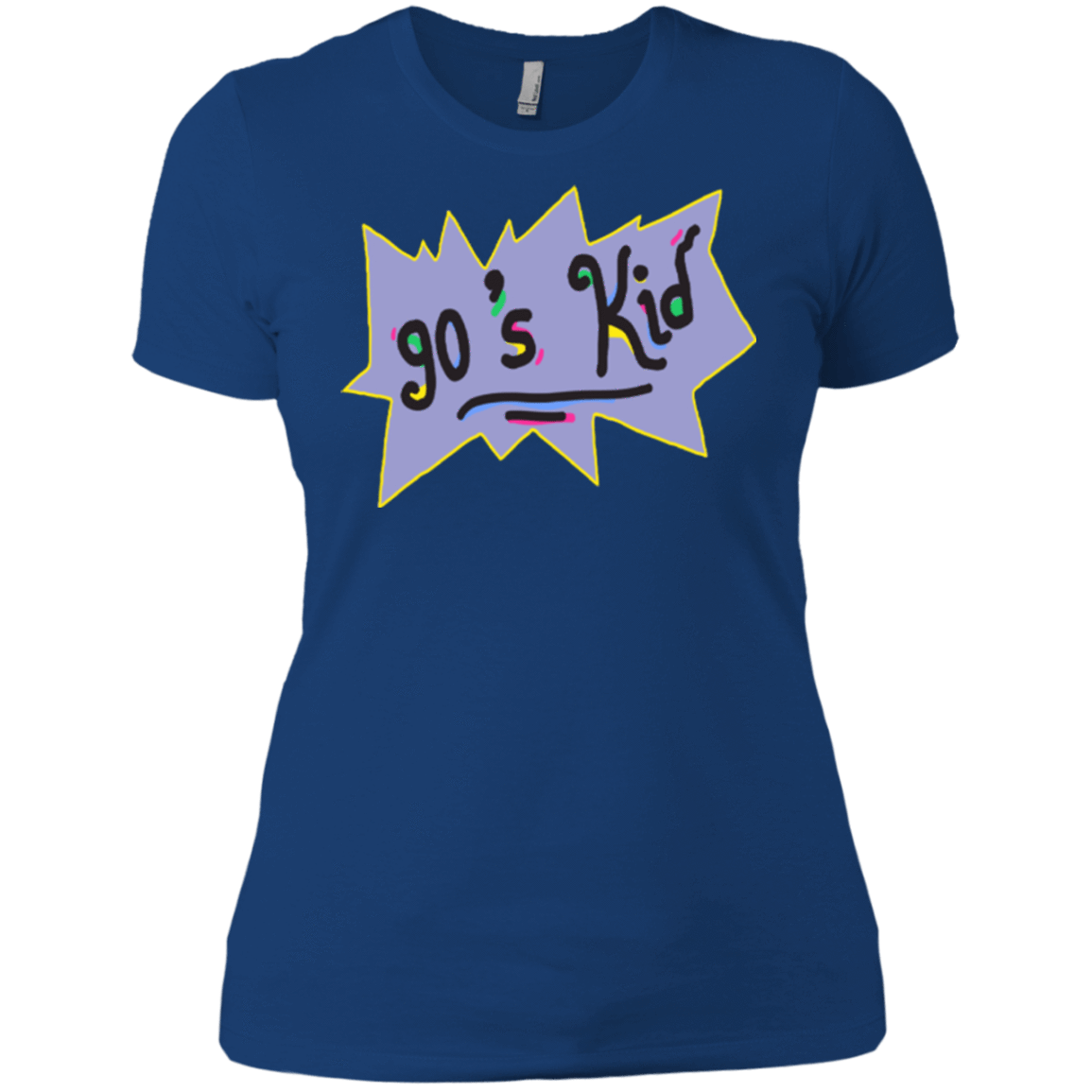 T-Shirts Royal / X-Small 90's Kid Women's Premium T-Shirt