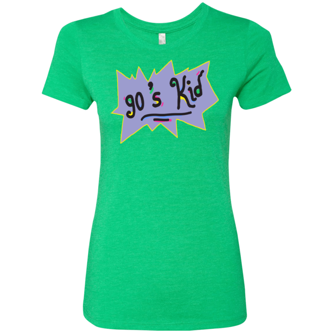 T-Shirts Envy / Small 90's Kid Women's Triblend T-Shirt