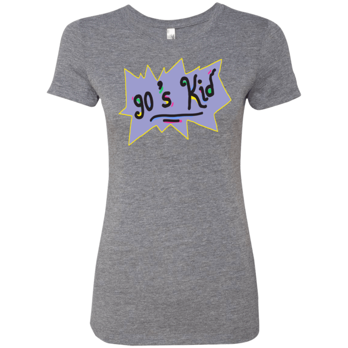 T-Shirts Premium Heather / Small 90's Kid Women's Triblend T-Shirt