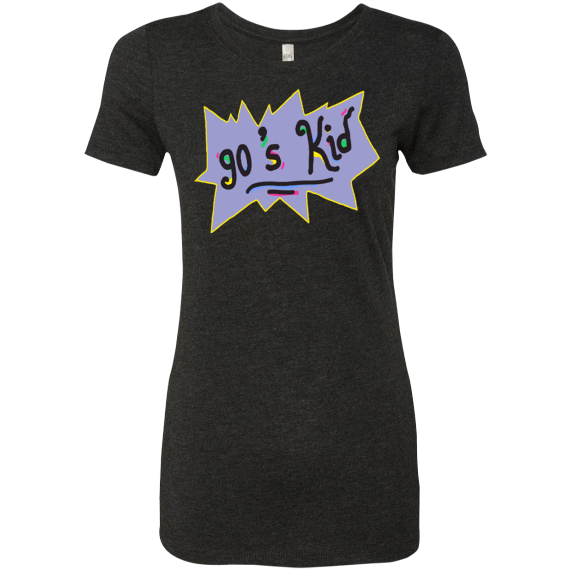 T-Shirts Vintage Black / Small 90's Kid Women's Triblend T-Shirt