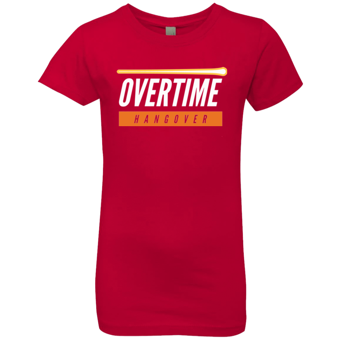 T-Shirts Red / YXS 99 Percent Hangover Girls Premium T-Shirt