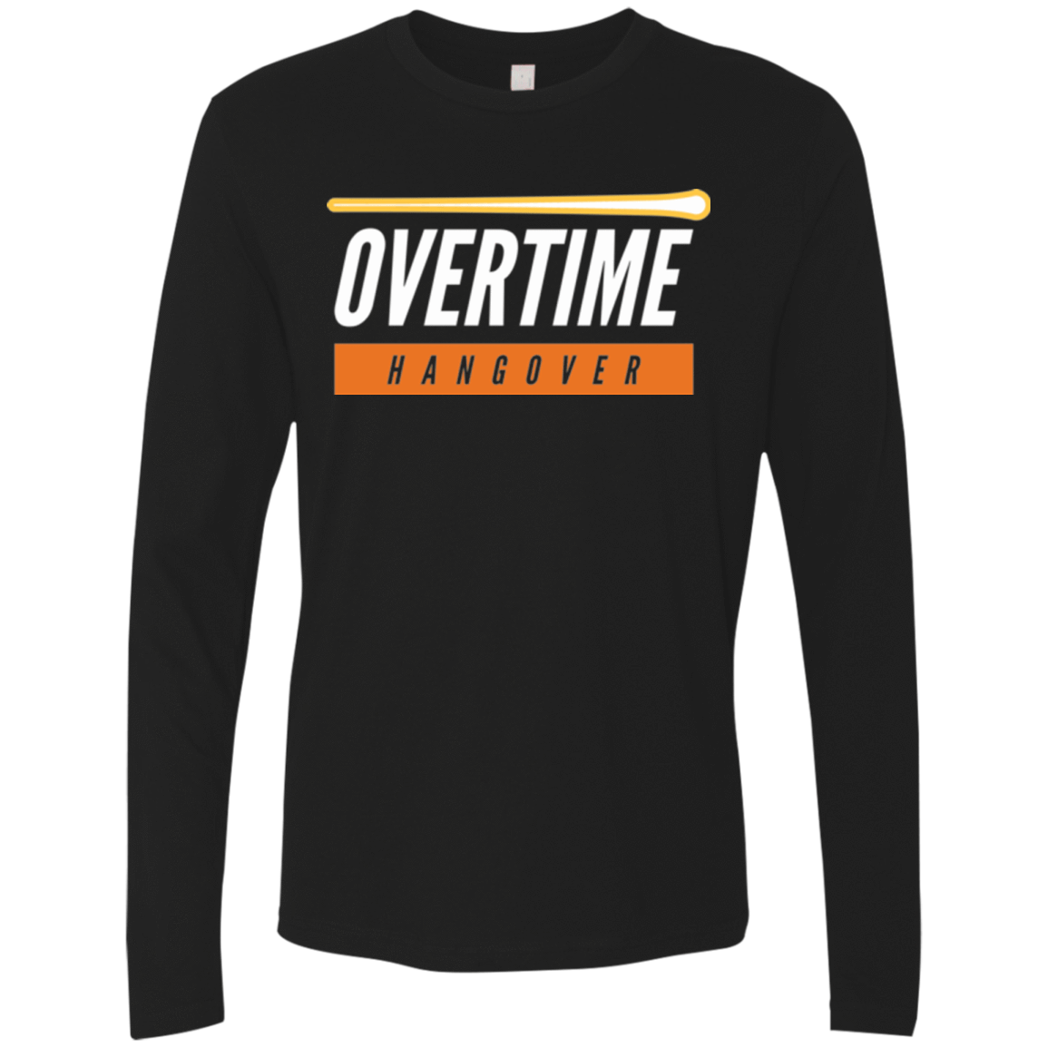 T-Shirts Black / Small 99 Percent Hangover Men's Premium Long Sleeve
