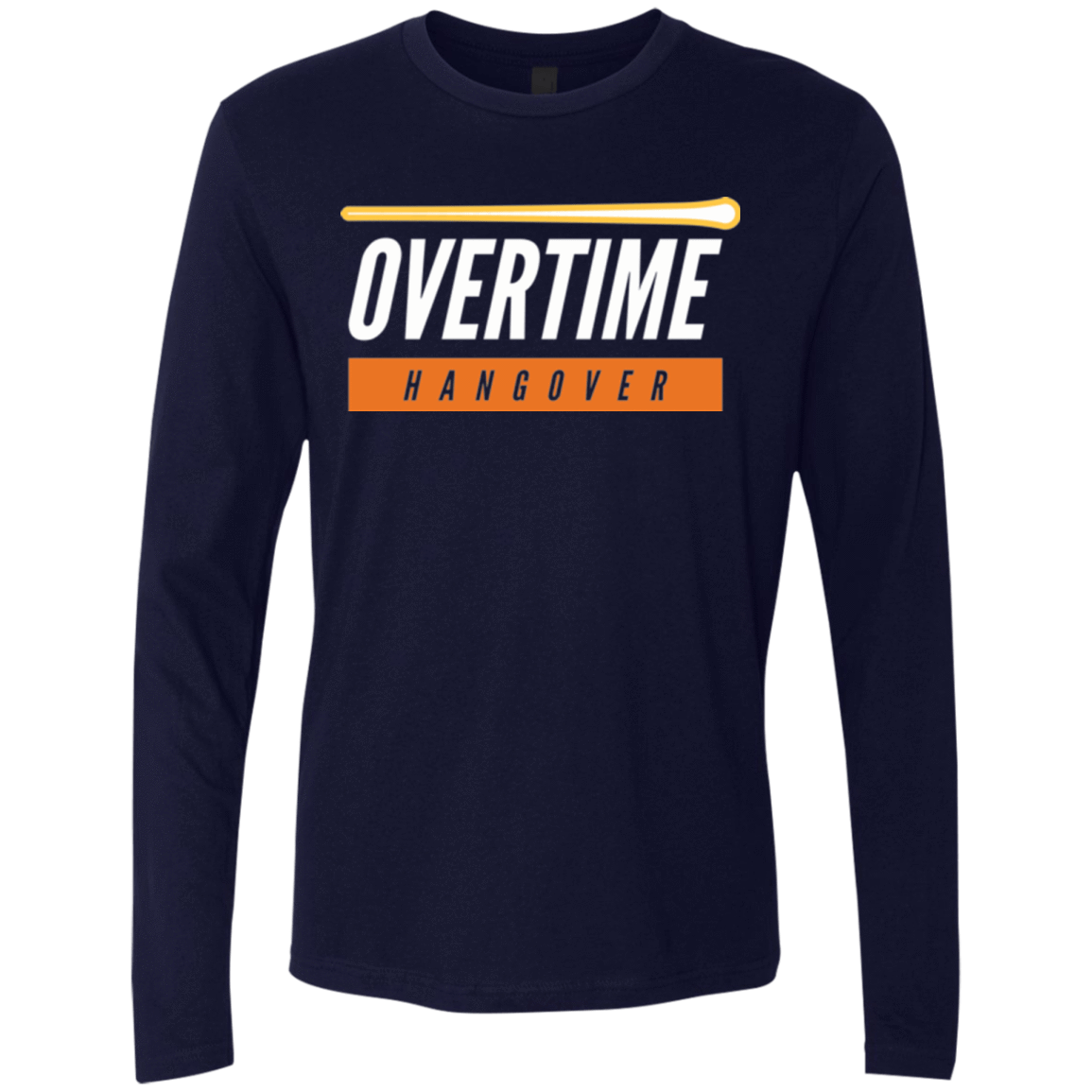 T-Shirts Midnight Navy / Small 99 Percent Hangover Men's Premium Long Sleeve