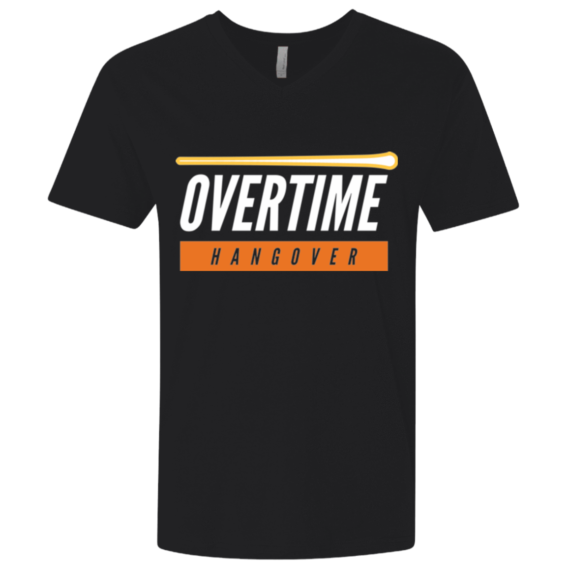 T-Shirts Black / X-Small 99 Percent Hangover Men's Premium V-Neck