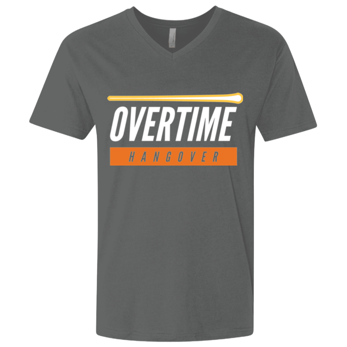 T-Shirts Heavy Metal / X-Small 99 Percent Hangover Men's Premium V-Neck