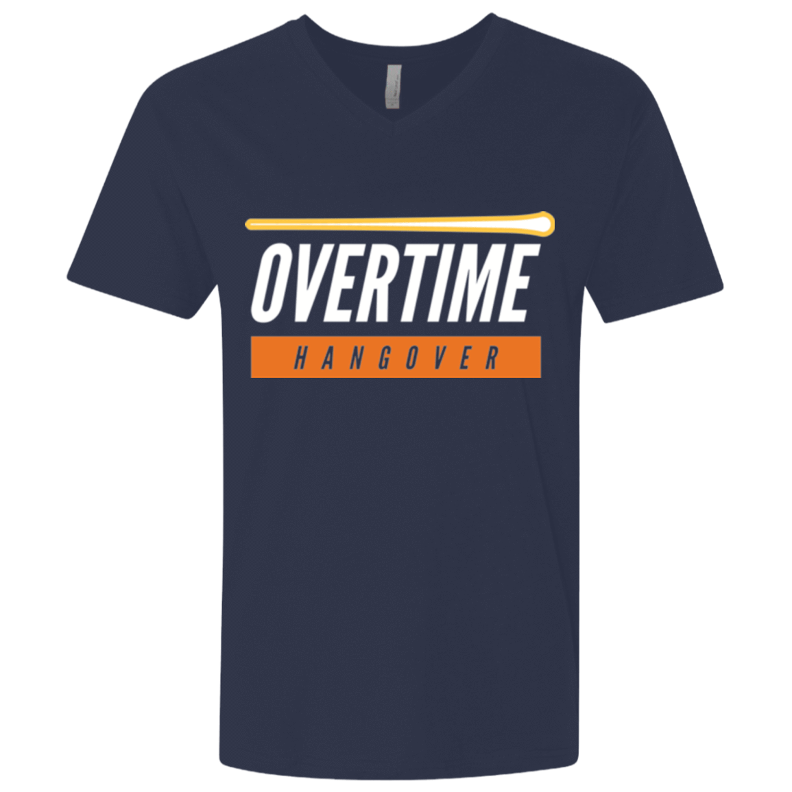 T-Shirts Midnight Navy / X-Small 99 Percent Hangover Men's Premium V-Neck