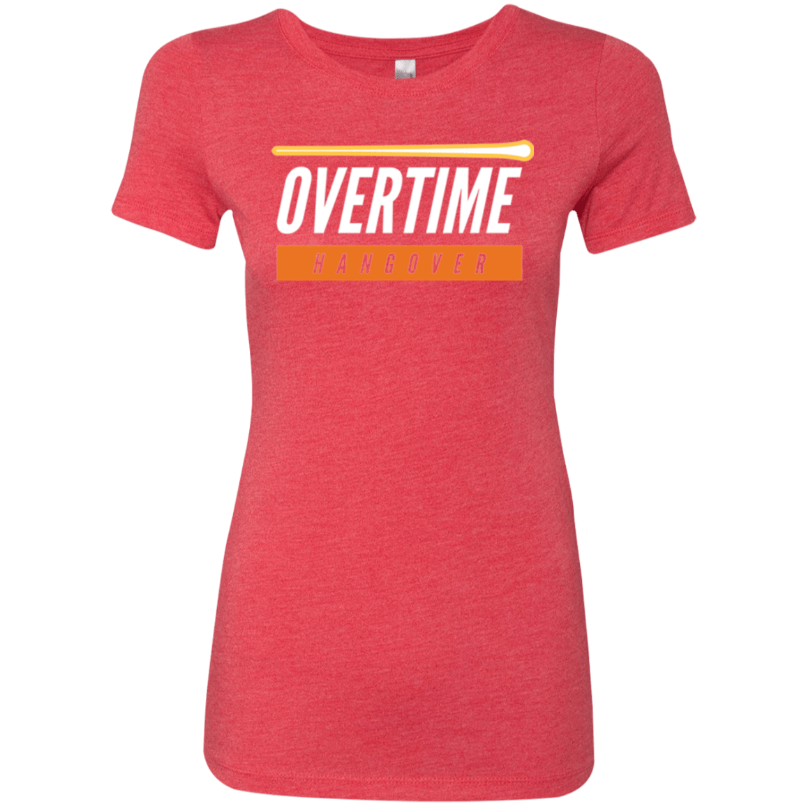 T-Shirts Vintage Red / Small 99 Percent Hangover Women's Triblend T-Shirt