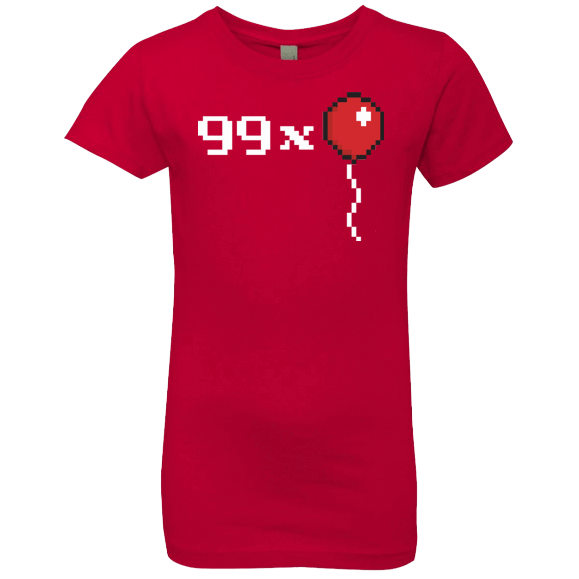 T-Shirts Red / YXS 99x Balloon Girls Premium T-Shirt
