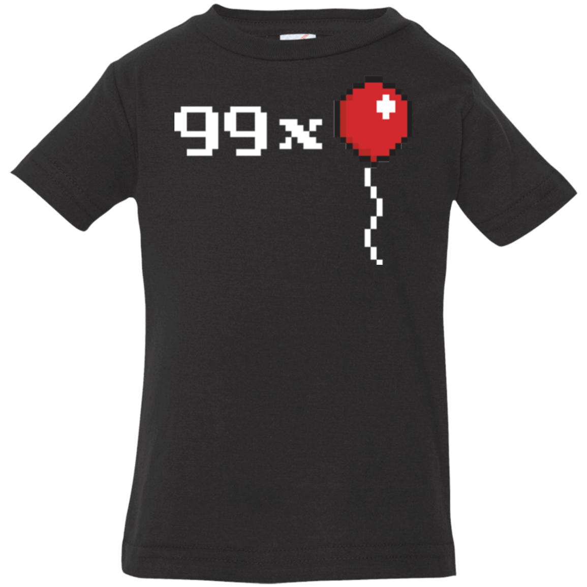 T-Shirts Black / 6 Months 99x Balloon Infant Premium T-Shirt