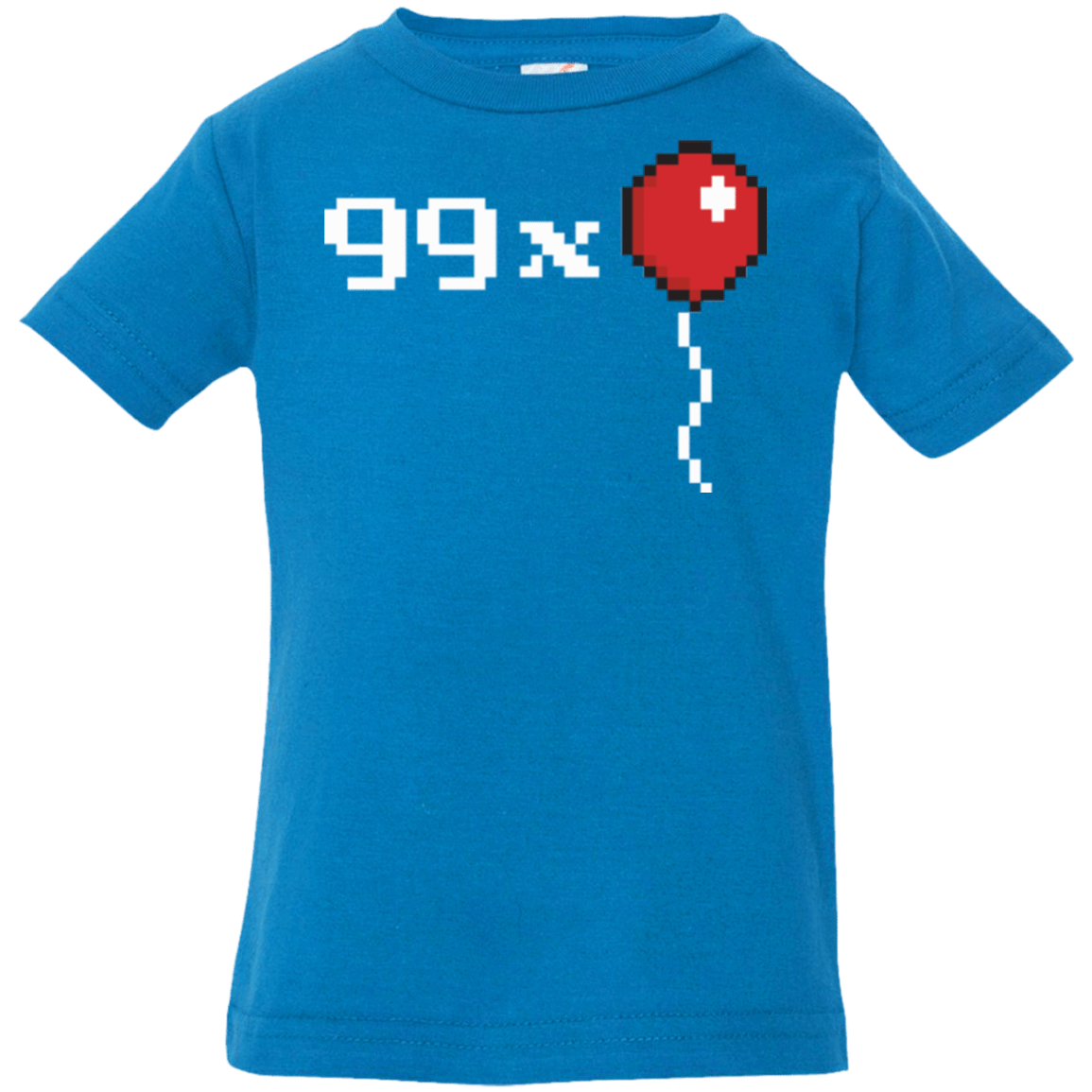 T-Shirts Cobalt / 6 Months 99x Balloon Infant Premium T-Shirt