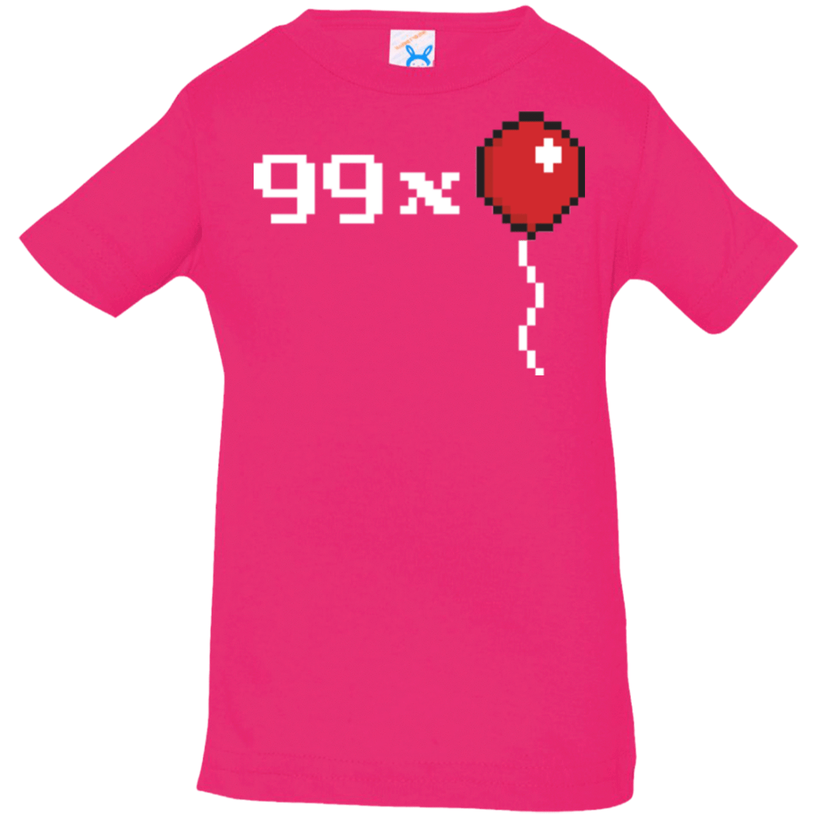 T-Shirts Hot Pink / 6 Months 99x Balloon Infant Premium T-Shirt