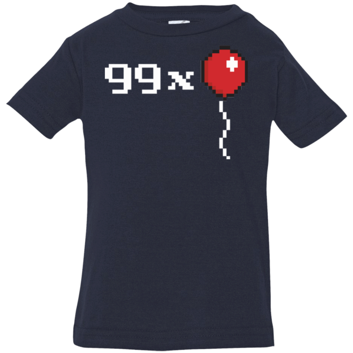 T-Shirts Navy / 6 Months 99x Balloon Infant Premium T-Shirt