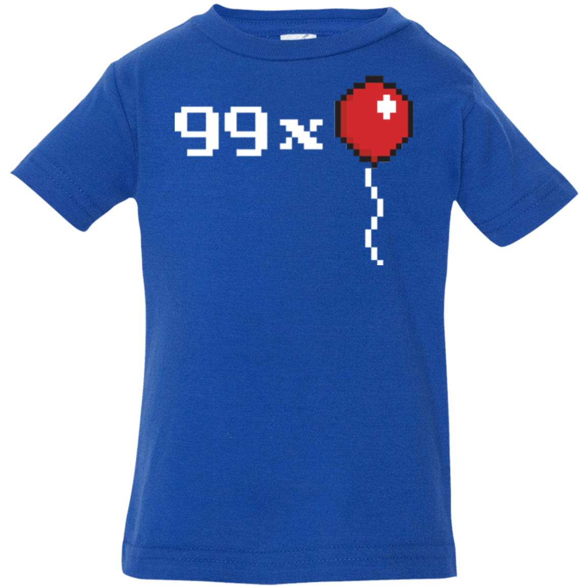 T-Shirts Royal / 6 Months 99x Balloon Infant Premium T-Shirt