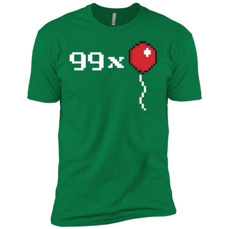 T-Shirts Kelly Green / X-Small 99x Balloon Men's Premium T-Shirt
