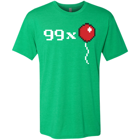 T-Shirts Envy / Small 99x Balloon Men's Triblend T-Shirt