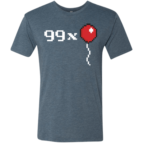T-Shirts Indigo / Small 99x Balloon Men's Triblend T-Shirt