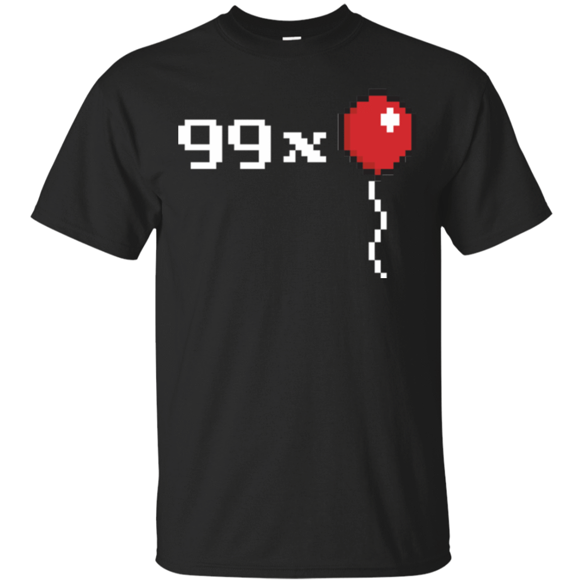T-Shirts Black / Small 99x Balloon T-Shirt