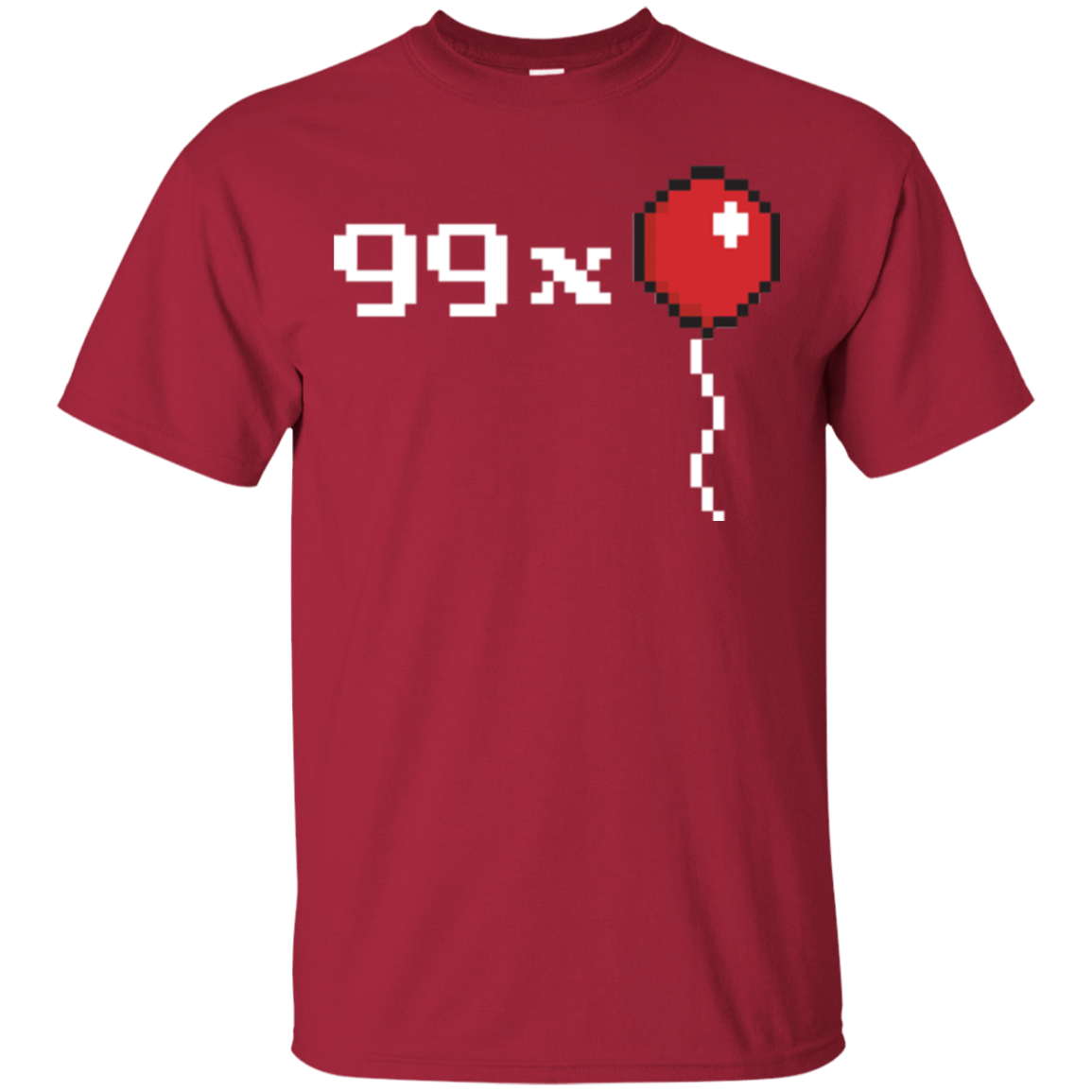 T-Shirts Cardinal / Small 99x Balloon T-Shirt