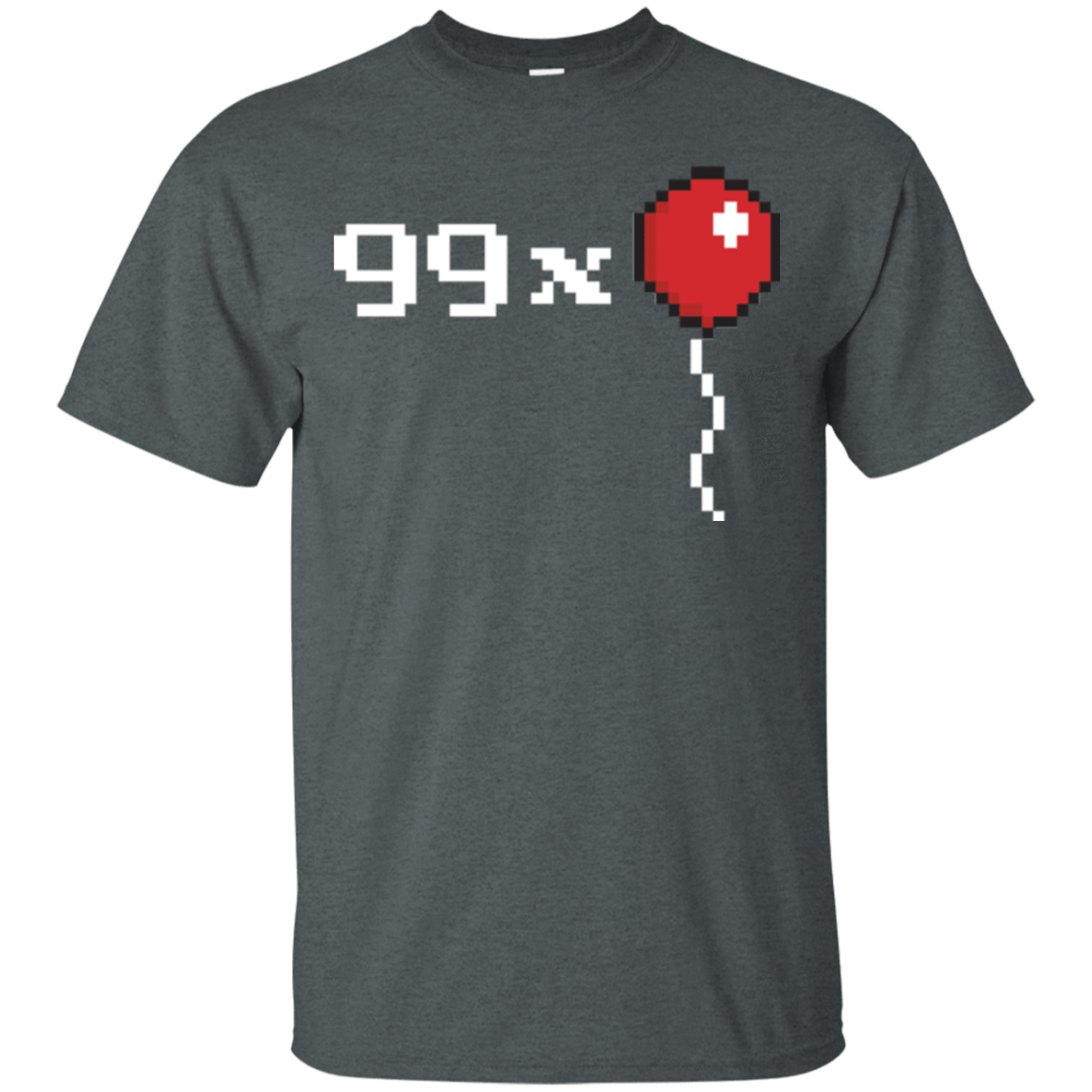 T-Shirts Dark Heather / Small 99x Balloon T-Shirt