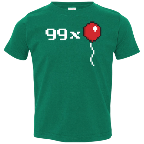 T-Shirts Kelly / 2T 99x Balloon Toddler Premium T-Shirt