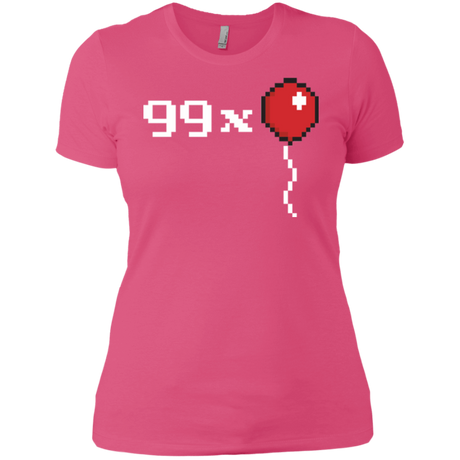 T-Shirts Hot Pink / X-Small 99x Balloon Women's Premium T-Shirt