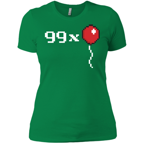 T-Shirts Kelly Green / X-Small 99x Balloon Women's Premium T-Shirt