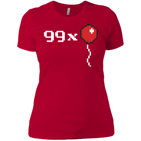T-Shirts Red / X-Small 99x Balloon Women's Premium T-Shirt