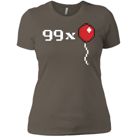 T-Shirts Warm Grey / X-Small 99x Balloon Women's Premium T-Shirt