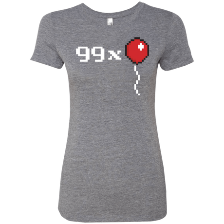 T-Shirts Premium Heather / Small 99x Balloon Women's Triblend T-Shirt