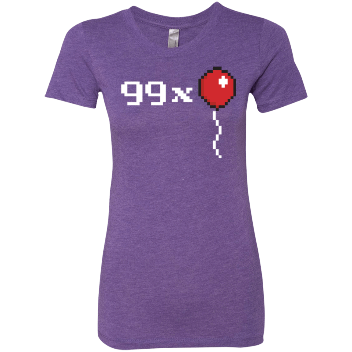 T-Shirts Purple Rush / Small 99x Balloon Women's Triblend T-Shirt